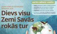 JAUNS BĪBELES KONKURSS BĒRNIEM 2026 