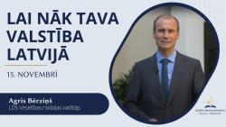 15.11.2025. dievkalpojums, "Lai nāk Tava valstība Latvijā", Agris Bērziņš