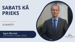 Sabats kā prieks - 14. marta dievkalpojums